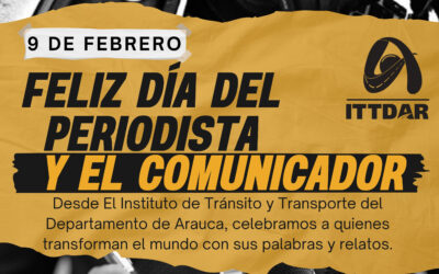 Feliz Día del Periodista.